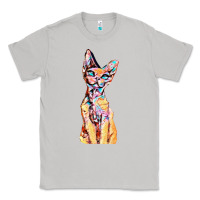 Moon Dust Colorful Cat Classic Tee - PixelFlow