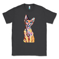 Smoke Colorful Cat Classic Tee - PixelFlow