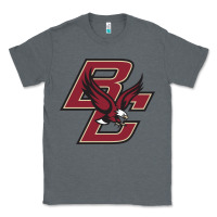 Charcoal Heather boston college eagl3s Classic Tee - SnappyArt