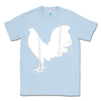 Dusty Blue game fowl gallegos, rooster, chicken t shirt Classic Tee - PixelFlow