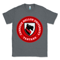 Charcoal Heather carnegie mellon tartans Classic Tee - SnappyArt