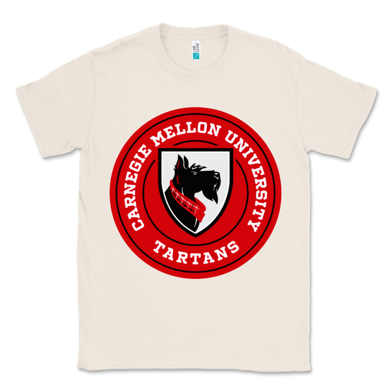 Carnegie Mellon Tartans Classic Tee by SnappyArt | Teevron