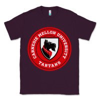 Plum carnegie mellon tartans Classic Tee - SnappyArt