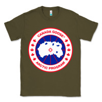 Army Green canada goose Classic Tee - SnappyArt