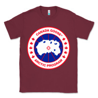 Burgundy canada goose Classic Tee - SnappyArt