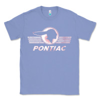 Colony Blue pontiac distressed Classic Tee - SnappyArt
