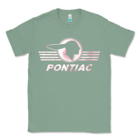 Sage pontiac distressed Classic Tee - SnappyArt