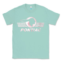 Seafoam pontiac distressed Classic Tee - SnappyArt