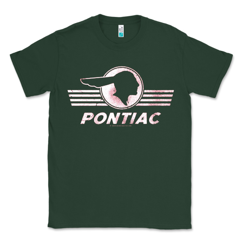 Pontiac Distressed Classic Tee by SnappyArt | Teevron