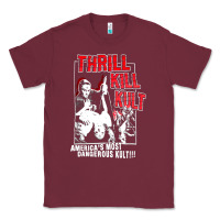 Burgundy Thrill Kill Kults, Thrill Kill Kults vintage, Thrill Kill Kults art, T Classic Tee - SnappyArt
