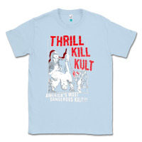 Dusty Blue Thrill Kill Kults, Thrill Kill Kults vintage, Thrill Kill Kults art, T Classic Tee - SnappyArt
