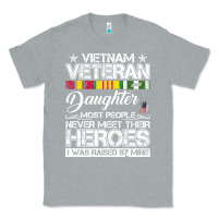 Heather Grey VietNam Veteran daughter Most People Never Meet Their Heroes Classic Tee - SnappyArt