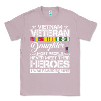 Lilac VietNam Veteran daughter Most People Never Meet Their Heroes Classic Tee - SnappyArt