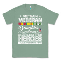 Sage VietNam Veteran daughter Most People Never Meet Their Heroes Classic Tee - SnappyArt