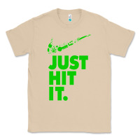 Mushroom Just Hit It Cannabis Weed Vintage Retro Design for Weed Lover Classic Tee - SnappyArt