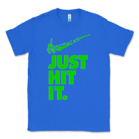 True Royal Just Hit It Cannabis Weed Vintage Retro Design for Weed Lover Classic Tee - SnappyArt