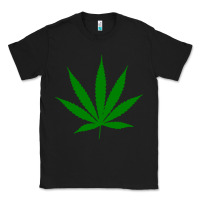Black Weed Classic Tee - SnappyArt
