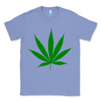 Colony Blue Weed Classic Tee - SnappyArt