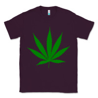 Plum Weed Classic Tee - SnappyArt