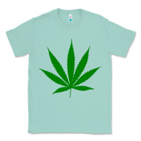 Seafoam Weed Classic Tee - SnappyArt
