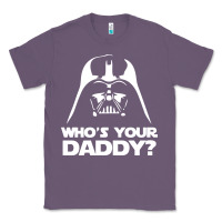 Lavender darth vader who's your daddy Classic Tee - SnappyArt