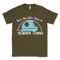 Army Green when you wish upon a death star Classic Tee - SnappyArt