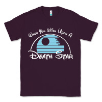 Plum when you wish upon a death star Classic Tee - SnappyArt