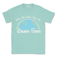 Seafoam when you wish upon a death star Classic Tee - SnappyArt