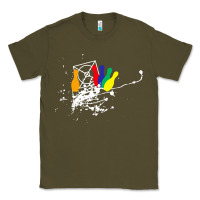 Army Green awana games Classic Tee - SnappyArt