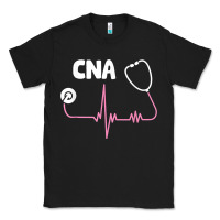 Black cna nurse t shirt Classic Tee - SnappyArt