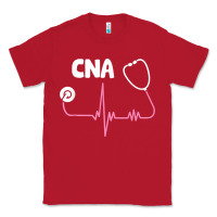 Red cna nurse t shirt Classic Tee - SnappyArt