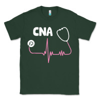 Sports Green cna nurse t shirt Classic Tee - SnappyArt