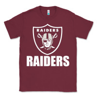 Burgundy raiders Classic Tee - SnappyArt