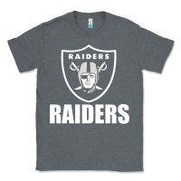 Charcoal Heather raiders Classic Tee - SnappyArt