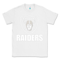White raiders Classic Tee - SnappyArt