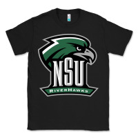 Black northeastern state riverhawks Classic Tee - SnappyArt