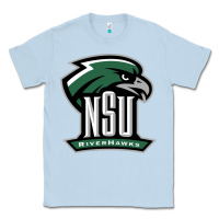 Dusty Blue northeastern state riverhawks Classic Tee - SnappyArt