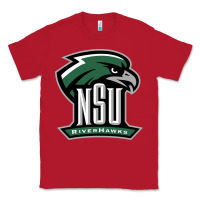 Red northeastern state riverhawks Classic Tee - SnappyArt