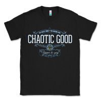 Black Chaotic Good Essential  Copy Classic Tee - SnappyArt