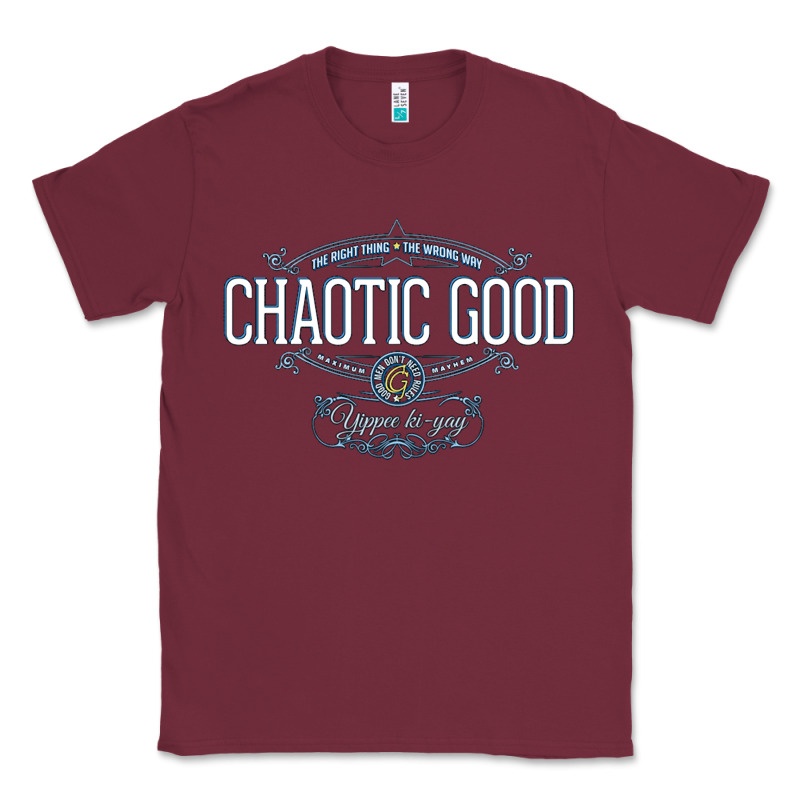 Chaotic Good Essential  Copy Classic Tee by SnappyArt | Teevron