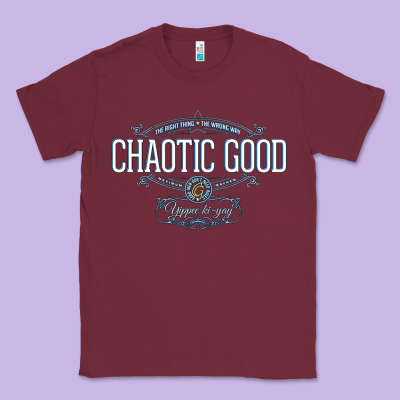 Chaotic Good Essential  Copy Classic Tee Designed By Snappyart