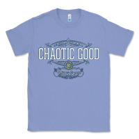 Colony Blue Chaotic Good Essential  Copy Classic Tee - SnappyArt
