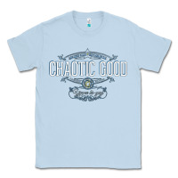 Dusty Blue Chaotic Good Essential  Copy Classic Tee - SnappyArt