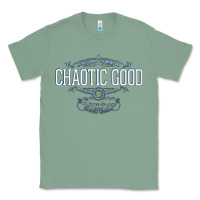 Sage Chaotic Good Essential  Copy Classic Tee - SnappyArt