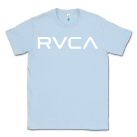 Dusty Blue R V C A Classic Tee - SnappyArt
