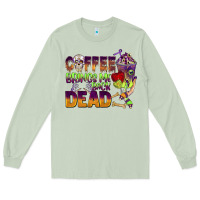 Matcha coffee brings me back dead Long Sleeve Tee - BarkalooDesign