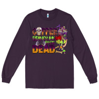 Plum coffee brings me back dead Long Sleeve Tee - BarkalooDesign