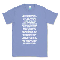 Colony Blue MY NAME IS ZAK BAGANS - GHOST ADVENTURES Classic Tee - SnappyArt