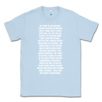 Dusty Blue MY NAME IS ZAK BAGANS - GHOST ADVENTURES Classic Tee - SnappyArt