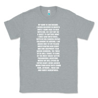 Heather Grey MY NAME IS ZAK BAGANS - GHOST ADVENTURES Classic Tee - SnappyArt